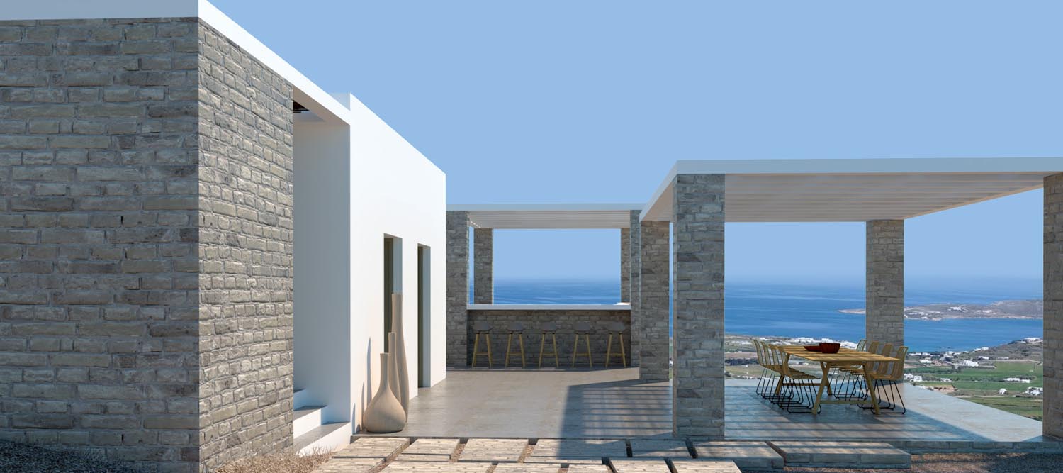 Βίλα στην Πάρο απο την αρχιτέκτονα Μανταλένα Μπαφίτη. Φωτό 2