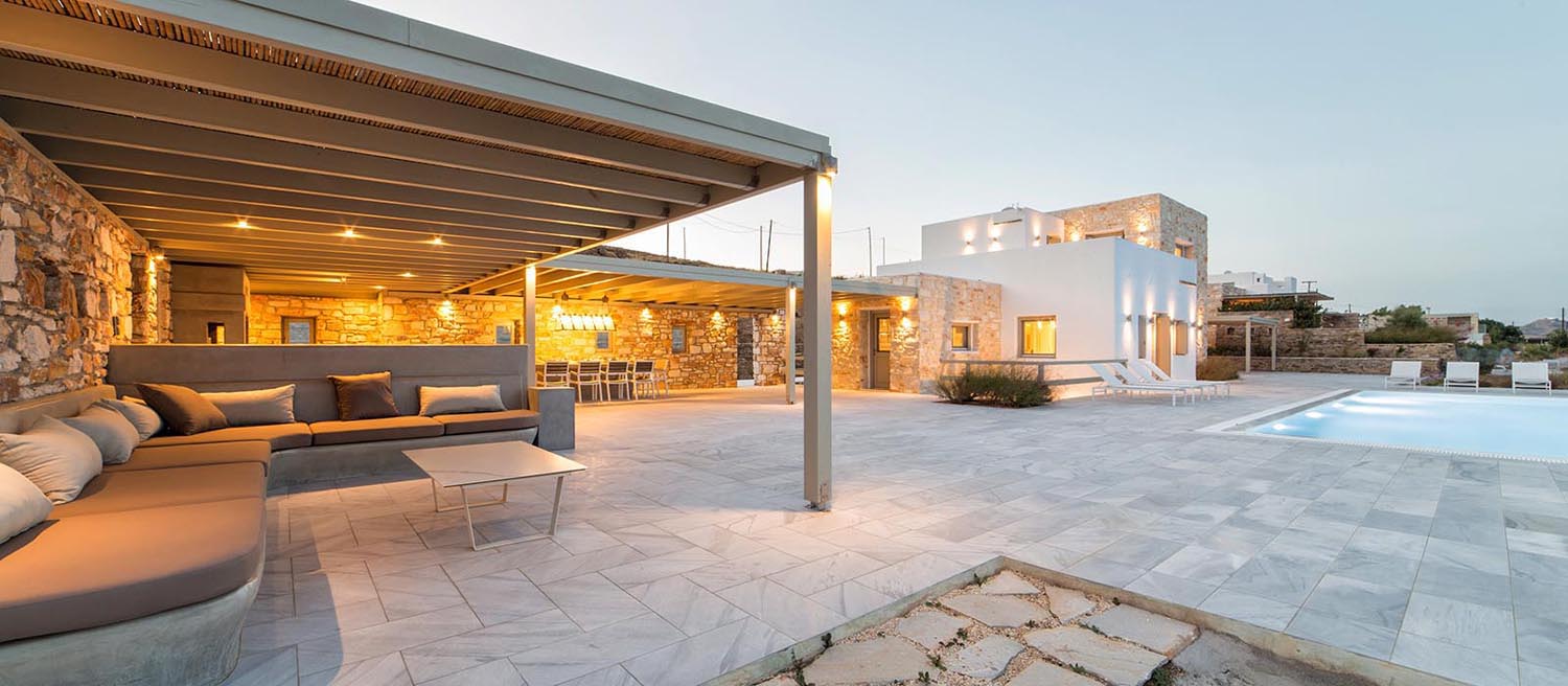 Κατασκευή βίλας στην Πάρου απο την αρχιτέκτονα Μανταλένα Μπαφίτη. Φωτό 2