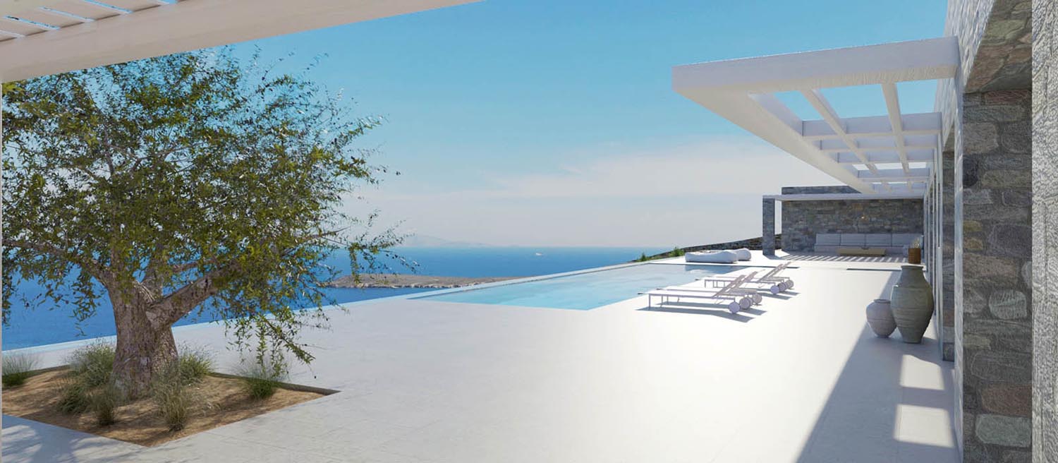 Υπόσκαφη Βίλα στην Πάρο απο την αρχιτέκτονα Μανταλένα Μπαφίτη. Φωτό 1